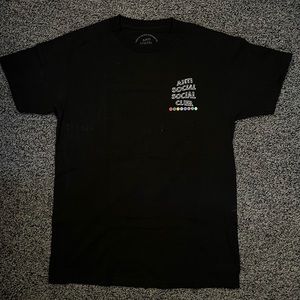 Anti Social Social Club Up To You Black Tee Small